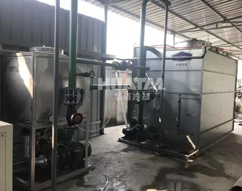 天诗蜡粉闭式冷却塔项目